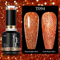 BORN PRETTY PRO UV/LED gél lakk 15 ml - T094 - Reflective Gel (62806-8)