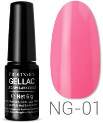 Profinails Gel Lac LED/UV lakkzselé 6gr Neon Glowing Collection No. NG-01 (13295)