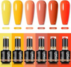 BORN PRETTY Pro UV/LED HEMA FREE gél lakk szett 6x15ml - BC110 (62882-2)