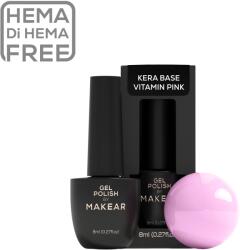 Makear Hema Free Keratin Base 8 ml - KVB02 - Pink