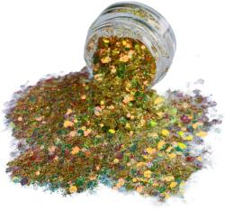 Palota Nails PN Holo glitter mix No. 50 Broken Gold