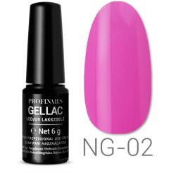 Profinails Gel Lac LED/UV lakkzselé 6gr Neon Glowing Collection No. NG-02 (13296)
