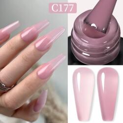 BORN PRETTY Pro UV/LED HEMA FREE gél lakk 15 ml - C177 - Meringue Rosette (59475-117)
