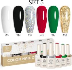 Born Pretty TERRA gél lakk szett 6x10ml - No. 05 - Hema-Free (63988-5)