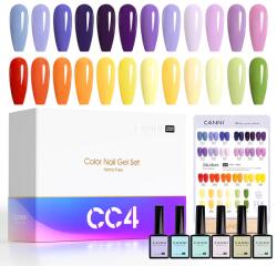 CANNI HEMA FREE UV/LED gél lakk szett (24db-os) No. CC4 (09CC4)