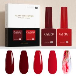 CANNI HEMA-FREE gél lakk szett - 9003 + 9013 2x9 ml (1302d6-9003+9013)