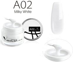 Venalisa Jelly Gel - új formula - 15 ml építőzselé - A02S Milky White (60915S)