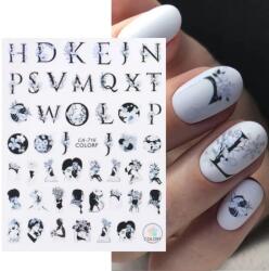 Palota Nails Köröm matrica 3D-s No. CA716 - 99