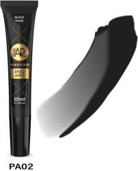 MAKEAR ProArt Gel festőzselé PA02 - 10 ml - Black