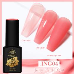 BORN PRETTY Trubuty Jelly Nude UV/LED HEMA FREE gél lakk 15 ml - JNG04 (60822-4)