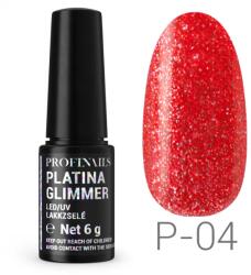 Profinails Platina Glimmer LED/UV lakkzselé 6gr P-04 (11050)