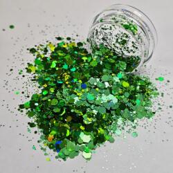 Palota Nails PN Holo glitter mix No. 14 Green