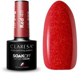 Claresa UV/LED gél lakk 5g -RED 411
