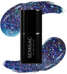 Semilac UV/LED Gél Lakk 7ml - 826 - Cat Eye - Virtual Blue