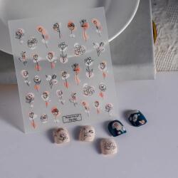 Palota Nails Köröm matrica 5D-s No. TS050