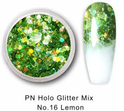 Palota Nails PN Holo glitter mix No. 16 Lemon