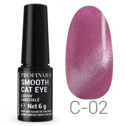 Profinails Smooth Cat Eye LED/UV lakkzselé 6gr C-02 (11038)