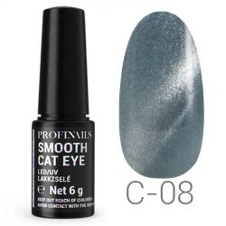Profinails Smooth Cat Eye LED/UV lakkzselé 6gr C-08 (11044)