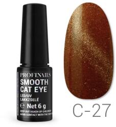 Profinails Smooth Cat Eye LED/UV lakkzselé 6gr C-27 (13076)