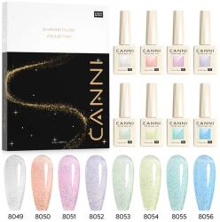 CANNI HEMA FREE szett 8x9ml - No. 07 - Fairy Glitter Collection (13031GK)