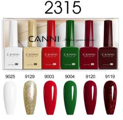 CANNI HEMA FREE UV/LED gél lakk szett 6x9ml - 2315 (1302k2)