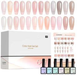 CANNI HEMA FREE UV/LED gél lakk szett (24db-os) No. CC7 (09CC7)