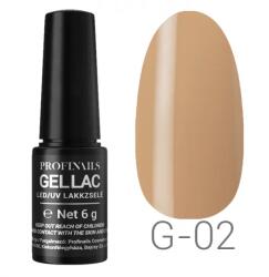 Profinails Gel Lac LED/UV lakkzselé 6gr No. G-02 (12476)
