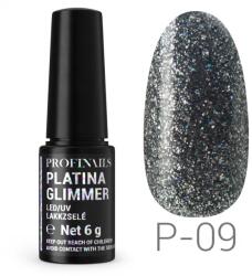 Profinails Platina Glimmer LED/UV lakkzselé 6gr P-09 (11055)