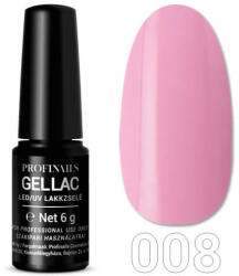 Profinails Gel Lac LED/UV lakkzselé 6gr No. 008 (7729)