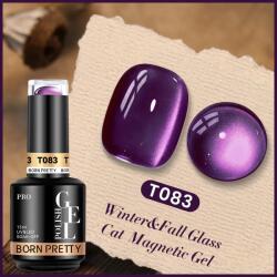 BORN PRETTY PRO UV/LED gél lakk 15 ml - T083 - Glass Beads Cat Magnetic (62402-3)