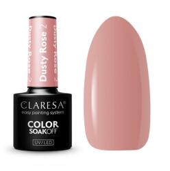 Claresa UV/LED gél lakk 5g - DUSTY ROSE 2