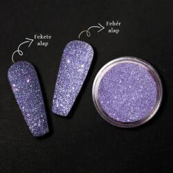 Palota Nails PN Csillámpor No. 115 - 1gr - Silver Purple