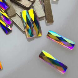 Palota Nails Multicolor formakő 12 db No. P035 3x7mm téglalap