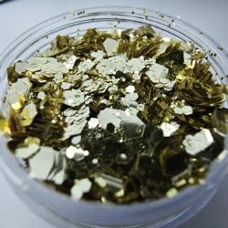 Nailvana Mix Glitter - Frozen gold (1)