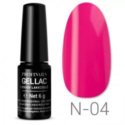 Profinails Gel Lac LED/UV lakkzselé 6gr Neon Collection No. N-04 (12705)