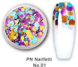 Palota Nails PN Nailfetti - Konfetti Flitter - No. 01