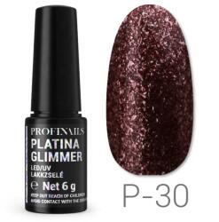 Profinails Platina Glimmer LED/UV lakkzselé 6gr P-30 (13068)