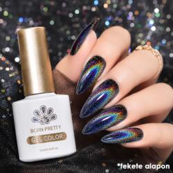 BORN PRETTY Cat Magnetic gél lakk 10 ml - MY110 - Rainbow Cat Eye (56383)