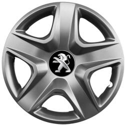 AutoHelix MSA Set 4 capace roti 14 inchi (R14) compatibile PEUGEOT 106, 107, 206, 207, 306, 307, 308, 406, 407, EXPERT, PARTNER, 3008, Model -202 (000976)