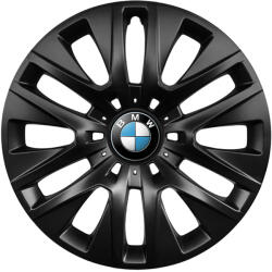 AutoHelix MSA Set 4 capace roti 16 inchi (R16) compatibile BMW, Model 429 Black (Black429Bmw)