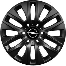 AutoHelix MSA Set 4 capace roti 16 inchi (R16) compatibile OPEL, Model 429 Black (Black429Opel)