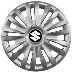 AutoHelix MSA Set 4 capace roti 16 inchi (R16) compatibile SUZUKI Vitara, Samurai, Swift, Ignis, Jimmy Model-412 (000909)