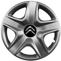 AutoHelix MSA Set 4 capace roti 16 inchi (R16) compatibile CITROEN C1, C2, C3, C4, C5, Jumpy, Nemo, Picasso, Model-418 (001035)
