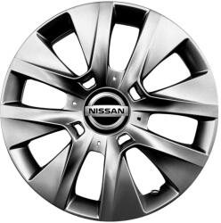 AutoHelix MSA Set 4 capace roti 15 inchi (R15) compatibile Nissan, Model - 334 (334Nissan)