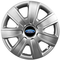 AutoHelix MSA Set 4 capace roti 15 inchi (R15) compatibile FORD Focus, Fiesta, Ka, C-max, Escort, Fusion, Galaxy, Mondeo, Transit, Model-325 (001124)