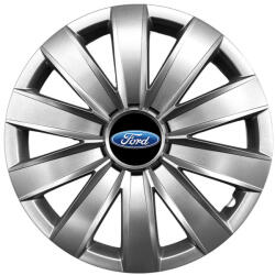 AutoHelix MSA Set 4 capace roti 14 inchi (R14) compatibile FORD Focus, Fiesta, Ka, C-max, Escort, Fusion, Galaxy, Mondeo, Transit, Model-226 (001137)