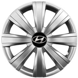 AutoHelix MSA Set 4 capace roti 15 inchi (R15) compatibile HYUNDAI Tucson, Getz, Matrix, i30, Trajet, Coupe, Model-328 (001011)