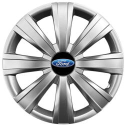 AutoHelix MSA Set 4 capace roti 15 inchi (R15) compatibile FORD Focus, Fiesta, Ka, C-max, Escort, Fusion, Galaxy, Mondeo, Transit, Model-328 (001126)