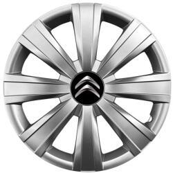 AutoHelix MSA Set 4 capace roti 15 inchi (R15) compatibile Citroen, Model - 328 (328Citroen)