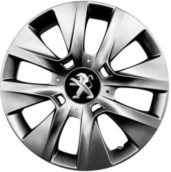 AutoHelix MSA Set 4 capace roti 15 inchi (R15) compatibile Peugeot, Model - 334 (334Peugeout)